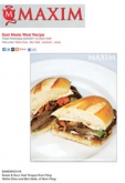 Maxim : East Meets West Recipe